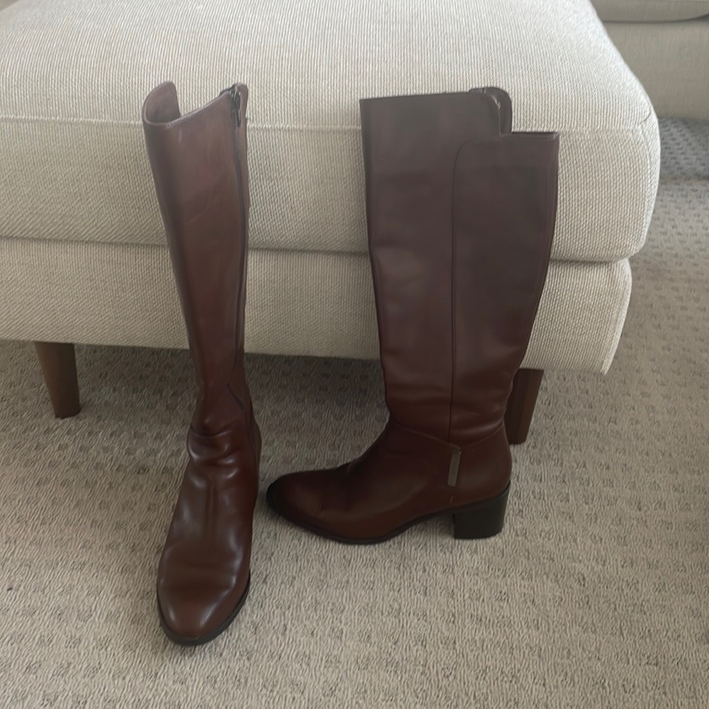 Gently Used Slim Calf Tall Boots
